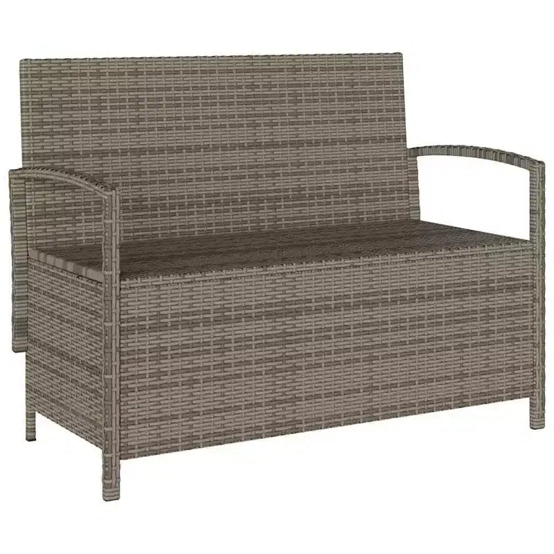 Banc de jardin d'extérieur VidaXL avec options de couleur et design confortable