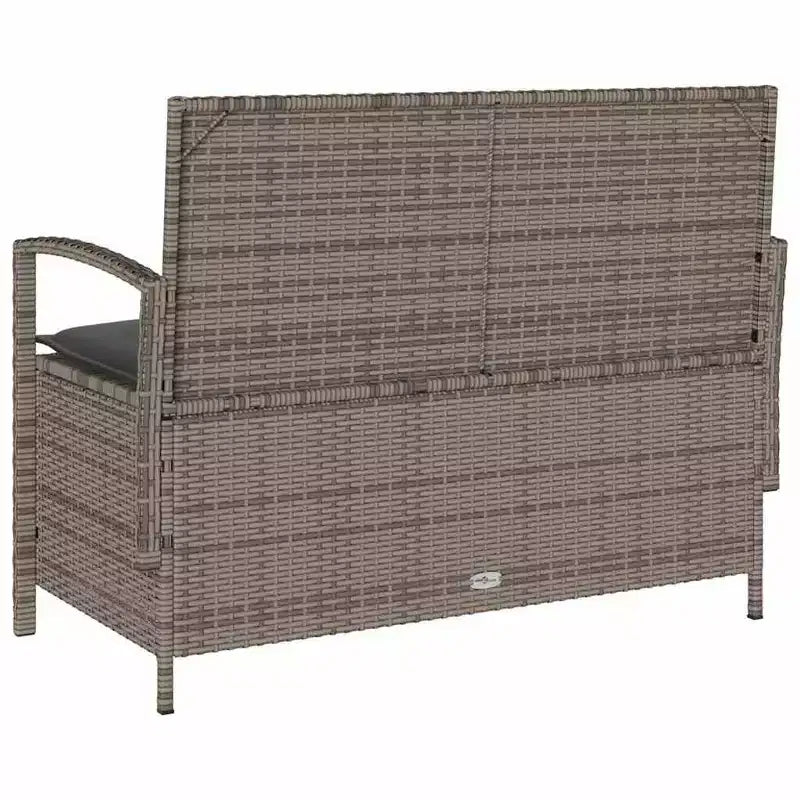 Banc de jardin d'extérieur VidaXL avec options de couleur et design confortable