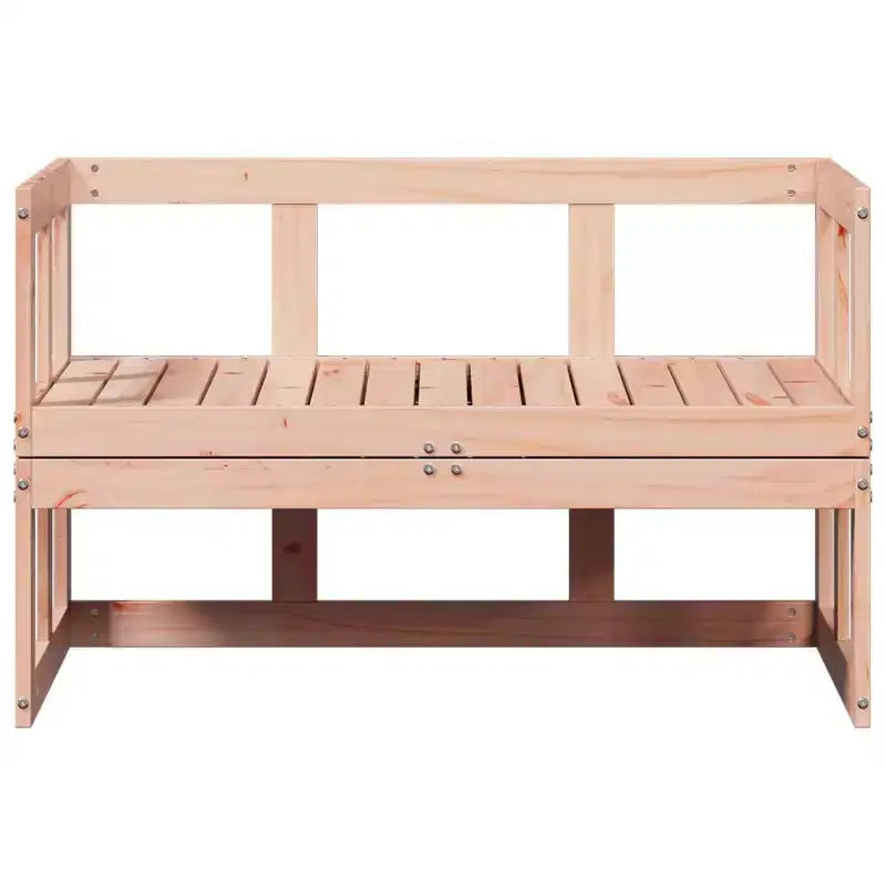 vidaXL Canapé de jardin extensible en bois massif pour l'extérieur