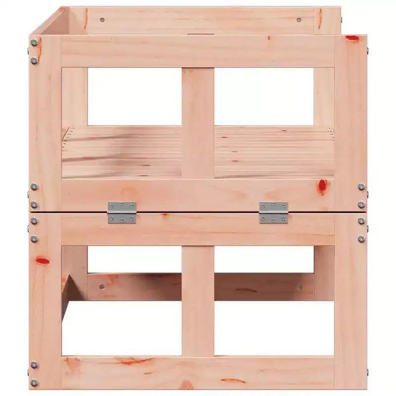 vidaXL Canapé de jardin extensible en bois massif pour l'extérieur