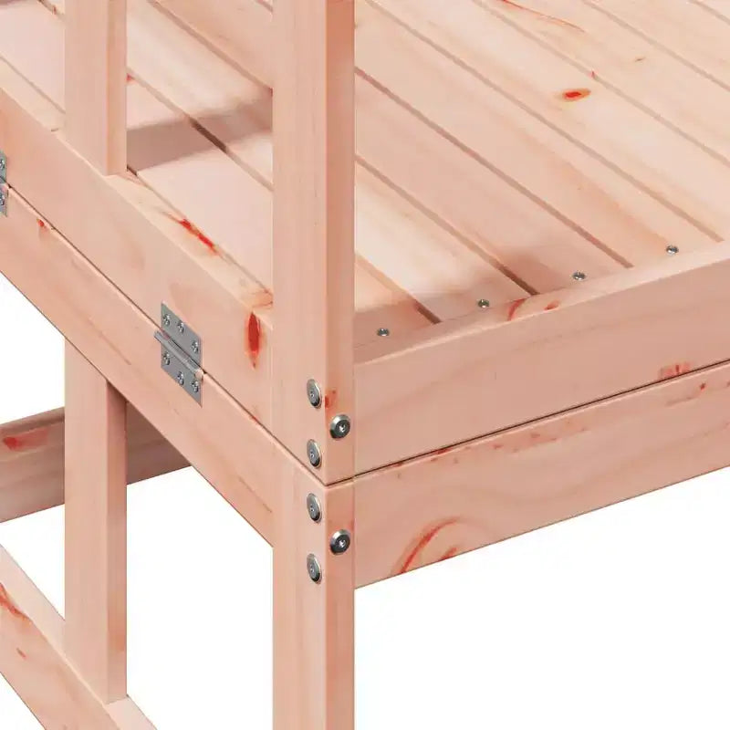 vidaXL Canapé de jardin extensible en bois massif pour l'extérieur