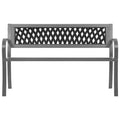 Steel Garden Bench - Sturdy Outdoor Seating for Your Garden & Patio