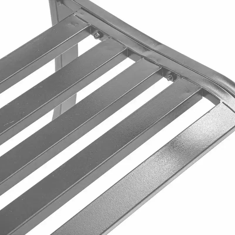 Banc de jardin en acier – Assise d'extérieur robuste pour votre jardin et votre terrasse
