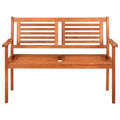 3-Seater Garden Bench - Solid Eucalyptus Wood