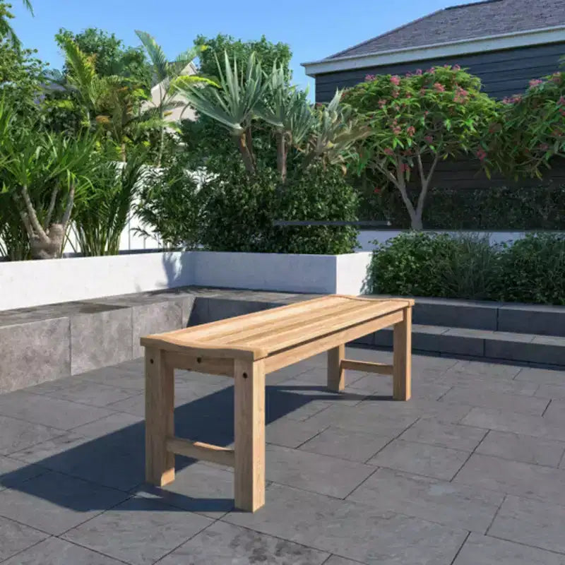 Banc de patio en teck Amazonia 100 % FSC
