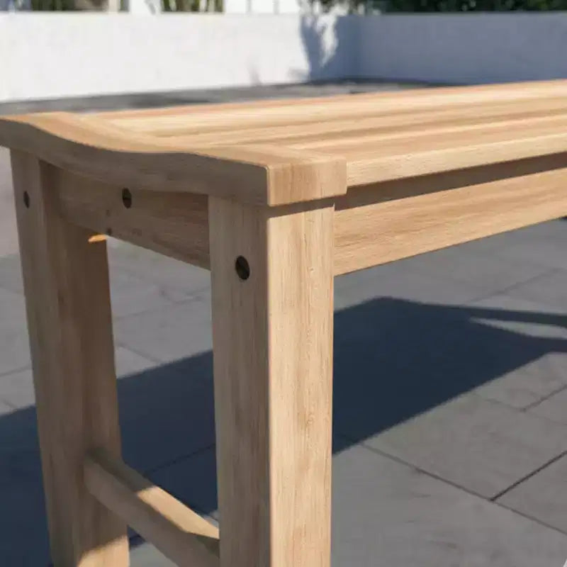 Banc de patio en teck Amazonia 100 % FSC