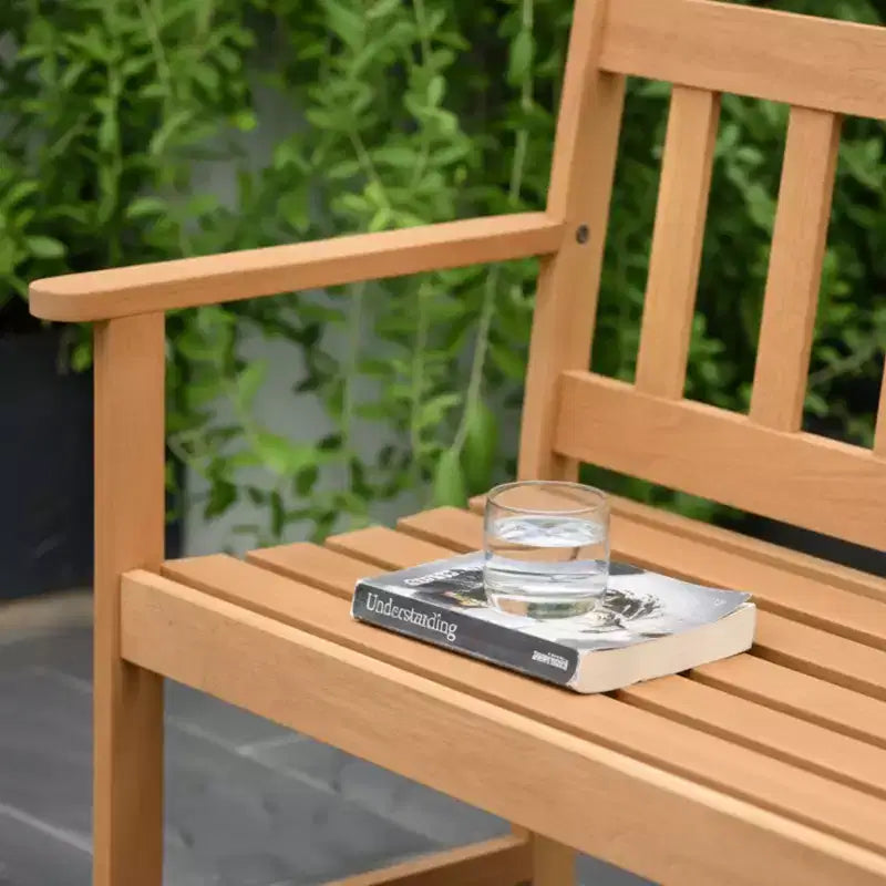 Banc de jardin Amazonia en bois de teck finition 100 % FSC
