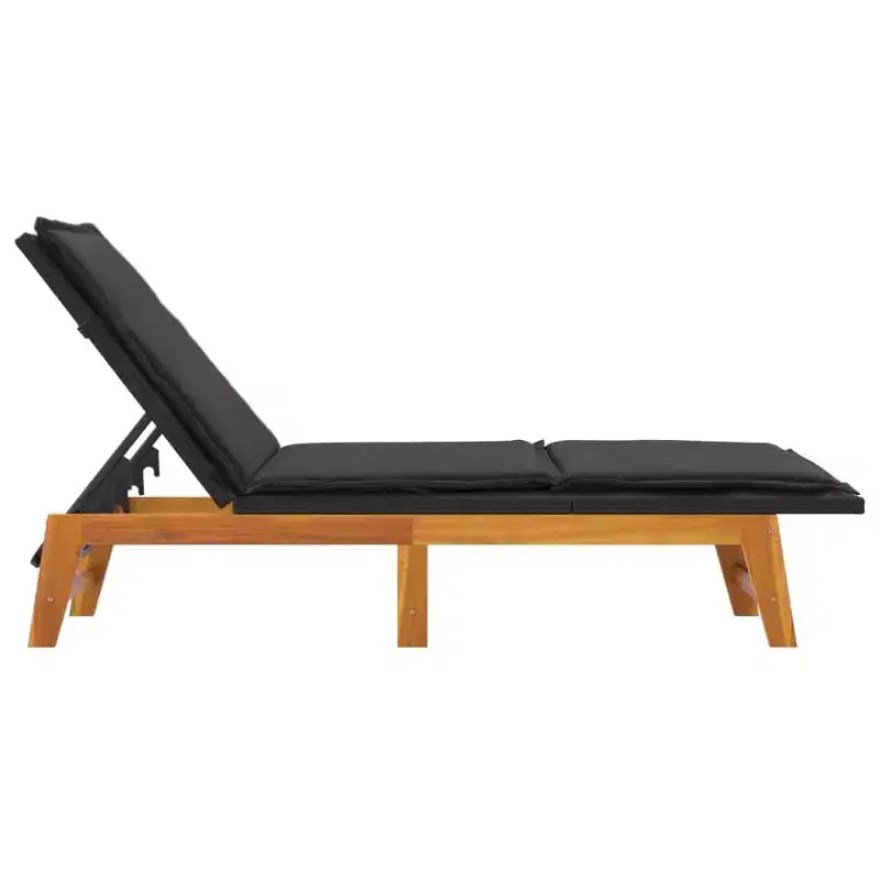 vidaXL Salon de jardin noir et marron en résine tressée Standard