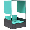 vidaXL Patio Double Sun Lounger
