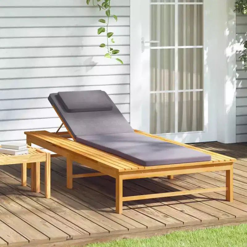vidaXL Transat en bois d'acacia massif Standard