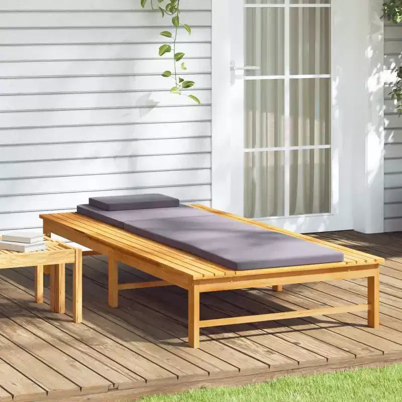 vidaXL Transat en bois d'acacia massif Standard
