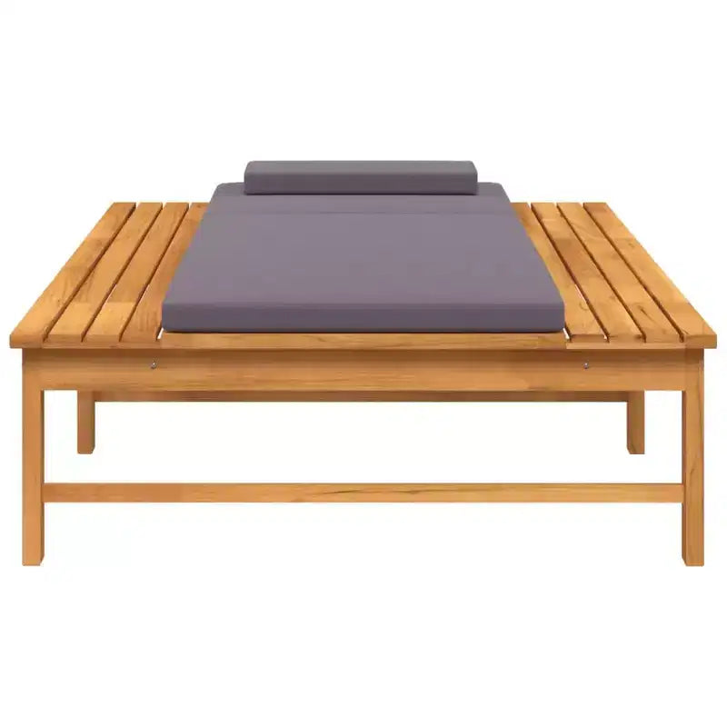 vidaXL Transat en bois d'acacia massif Standard