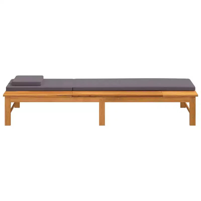 vidaXL Transat en bois d'acacia massif Standard