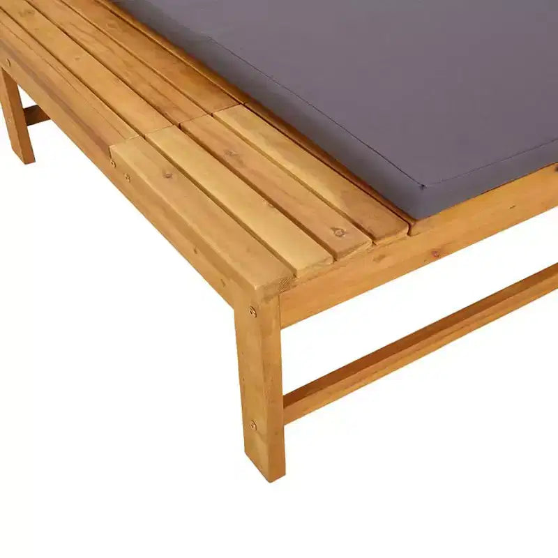 vidaXL Transat en bois d'acacia massif Standard