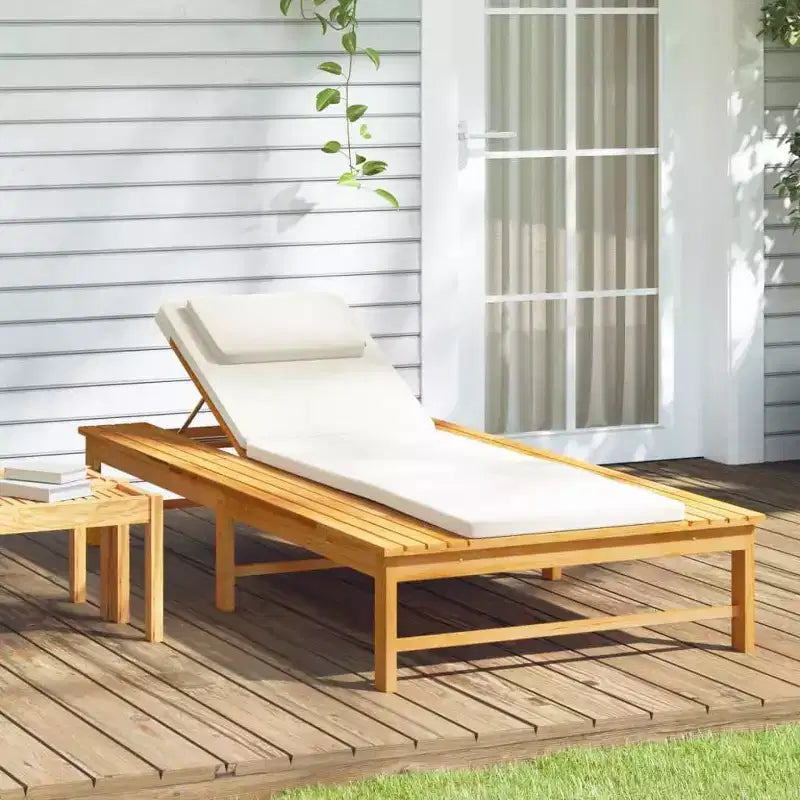 vidaXL Transat en bois d'acacia massif Standard