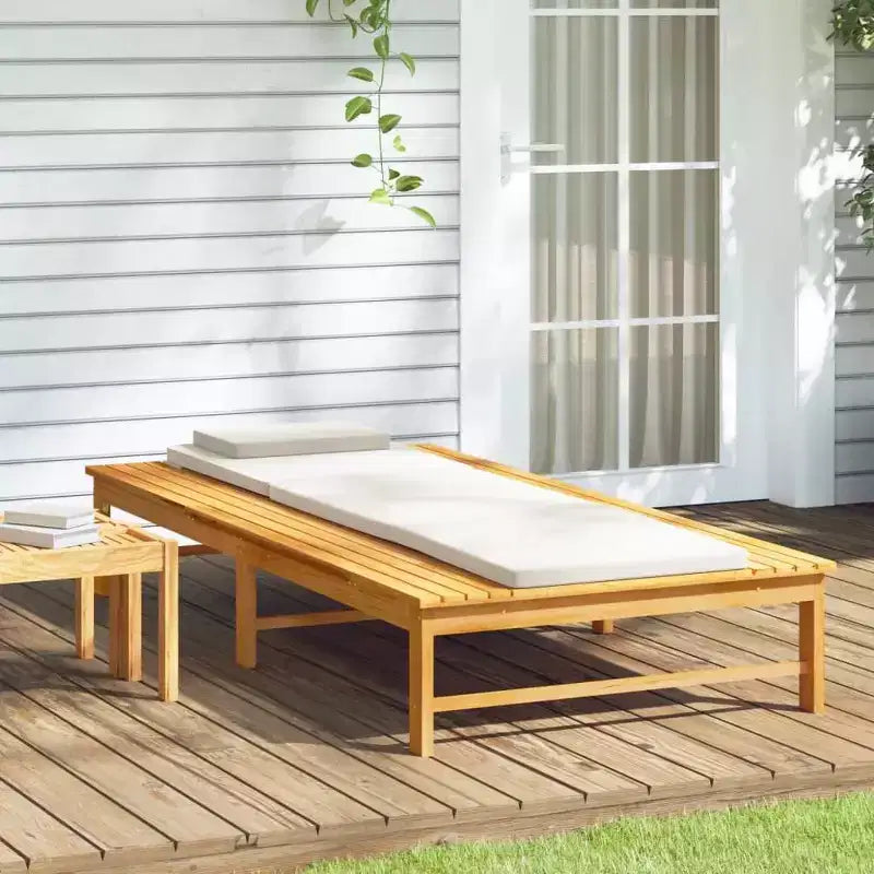 vidaXL Transat en bois d'acacia massif Standard