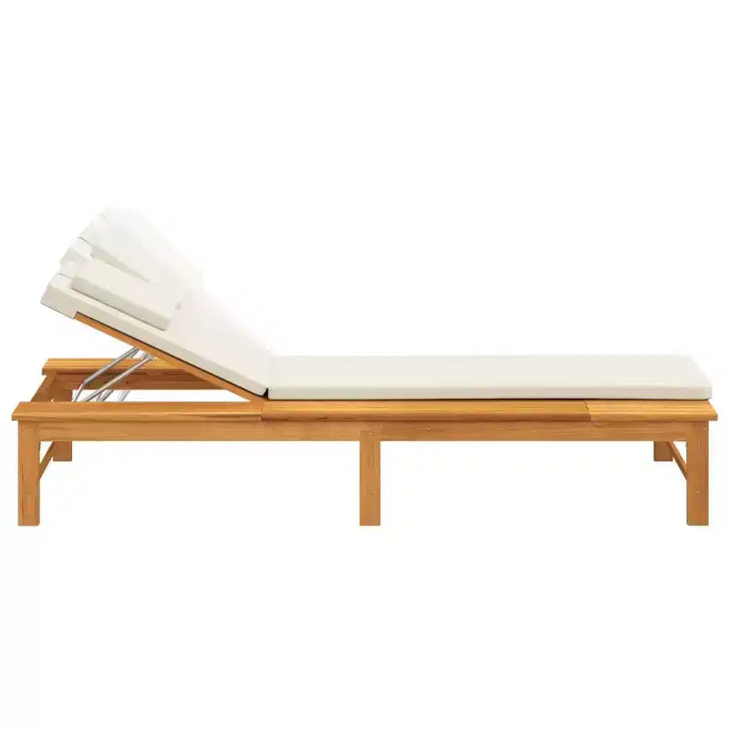 vidaXL Transat en bois d'acacia massif Standard