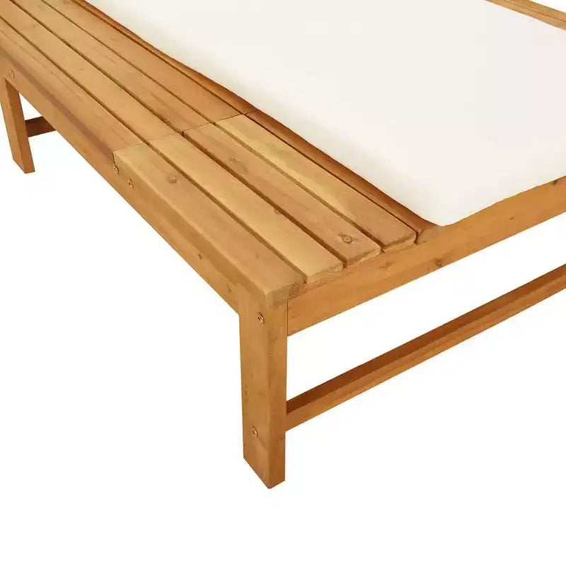 vidaXL Transat en bois d'acacia massif Standard