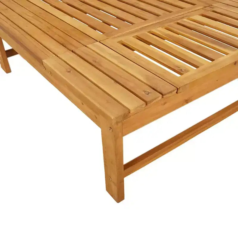 vidaXL Transat en bois d'acacia massif Standard