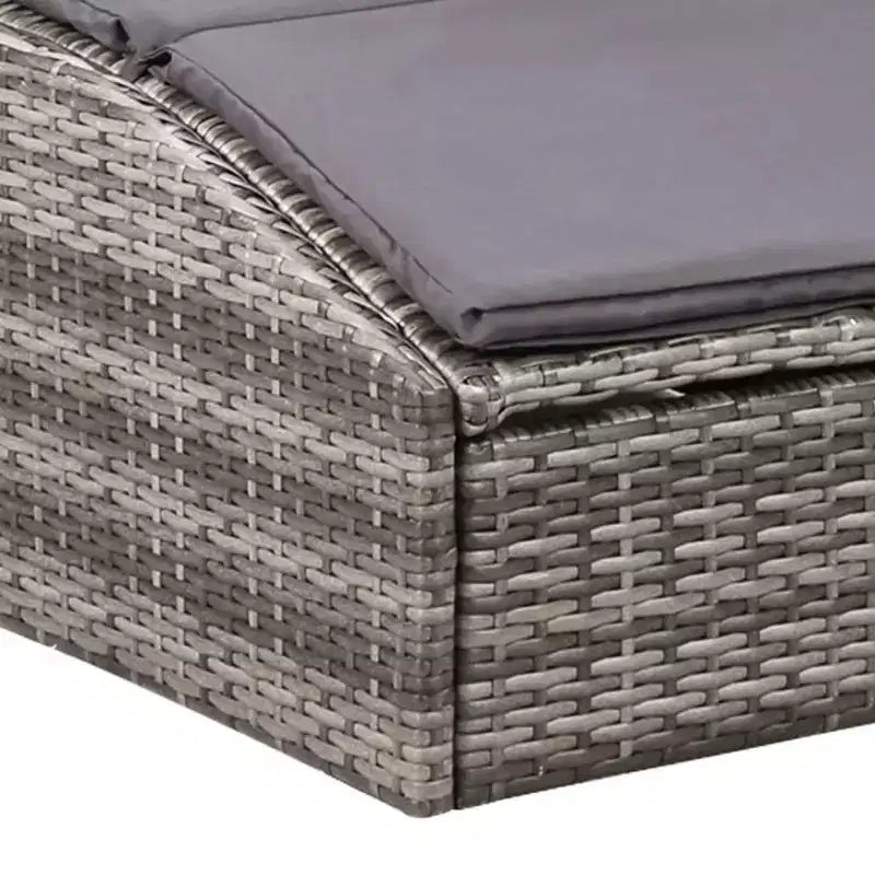 vidaXL Chaise longue et