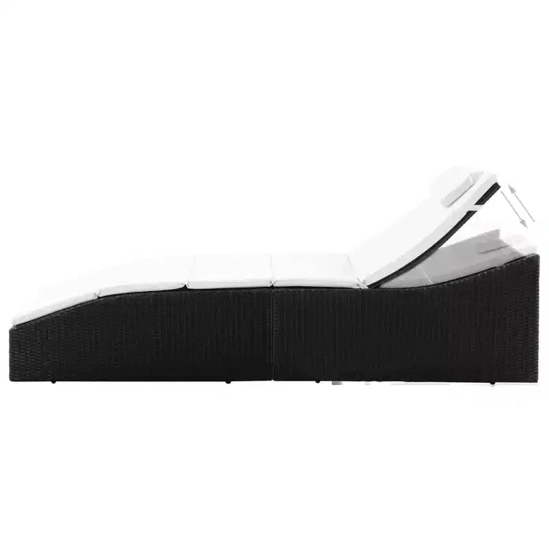 vidaXL Chaise longue et