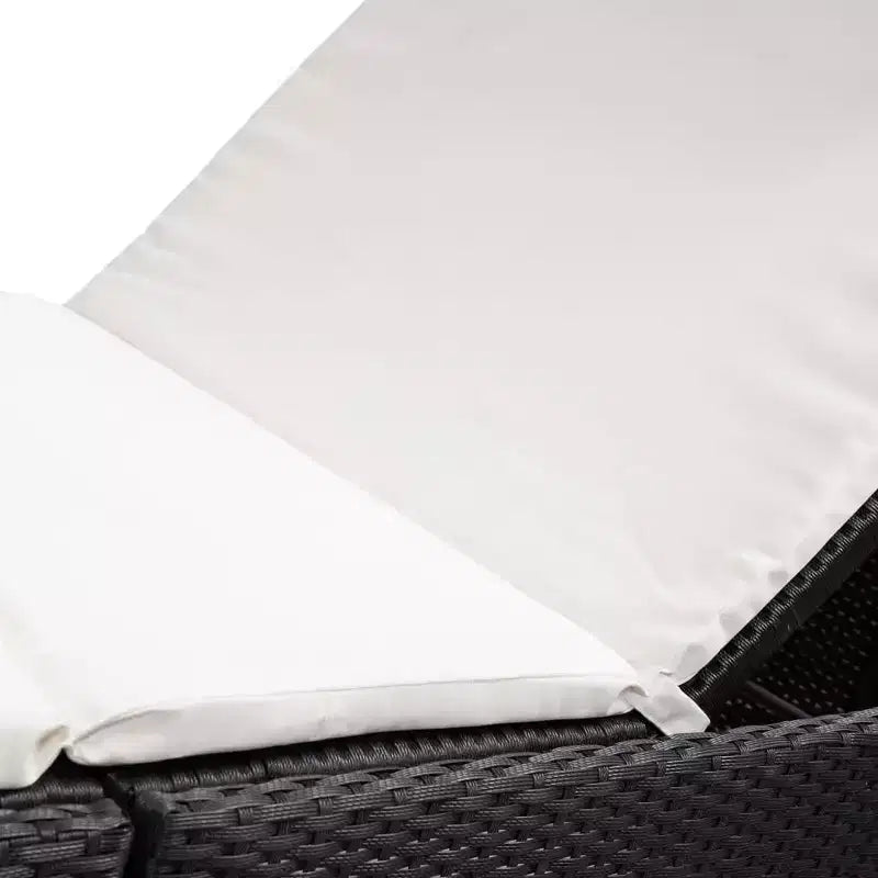 vidaXL Chaise longue et