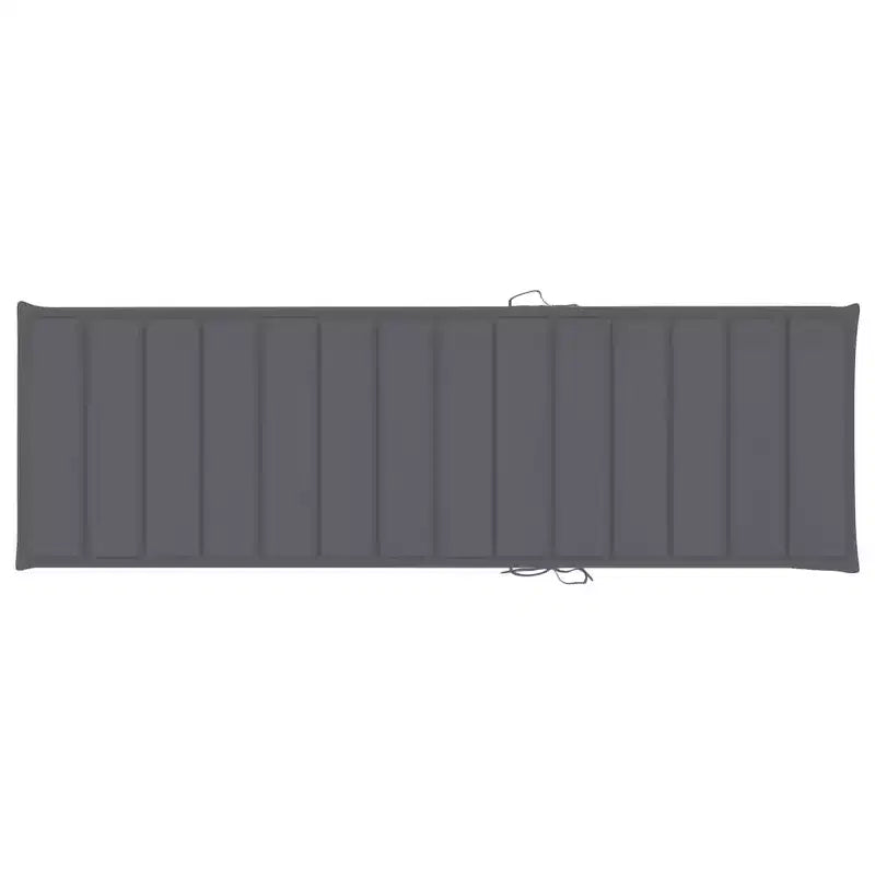 vidaXL Chaise longue Bambou naturel, (coussins)