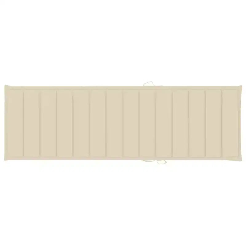 vidaXL Chaise longue Bambou naturel, (coussins)