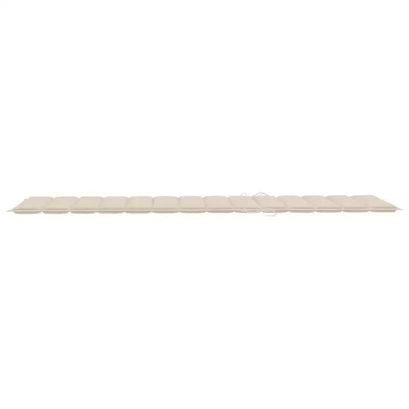vidaXL Chaise longue Bambou naturel, (coussins)