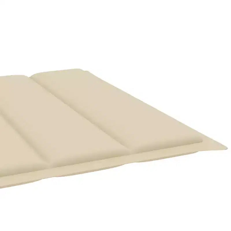 vidaXL Chaise longue Bambou naturel, (coussins)