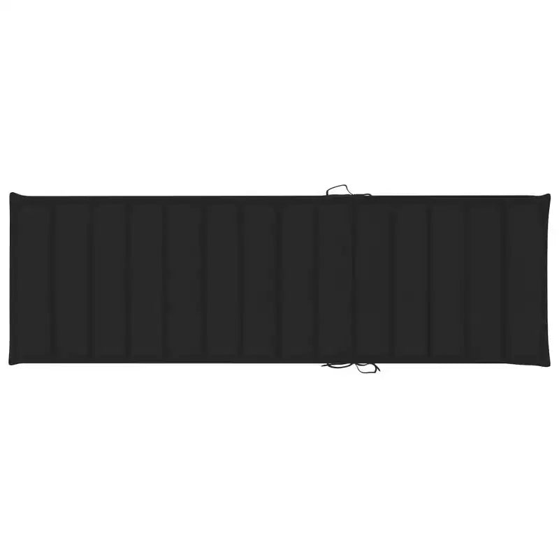 vidaXL Chaise longue Bambou naturel, (coussins)