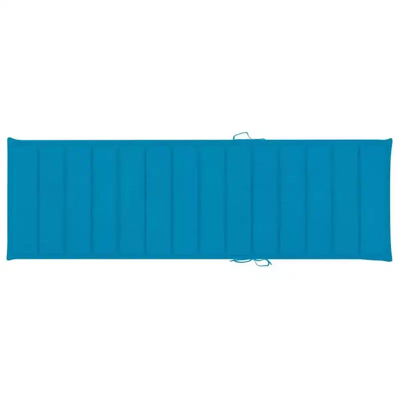 vidaXL Chaise longue Bambou naturel, (coussins)