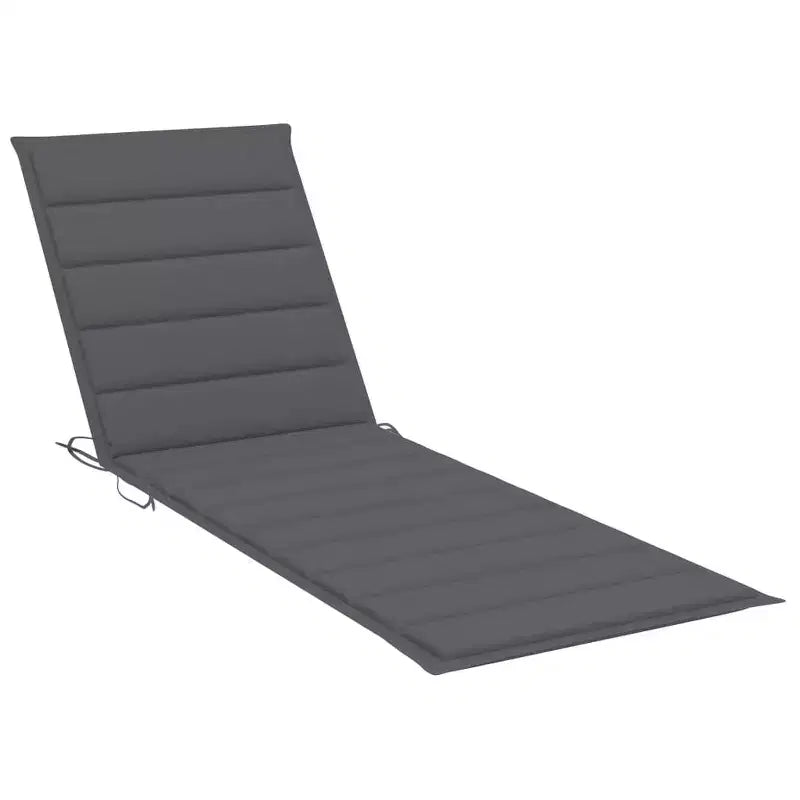 vidaXL Chaise longue Bambou naturel, (coussins)