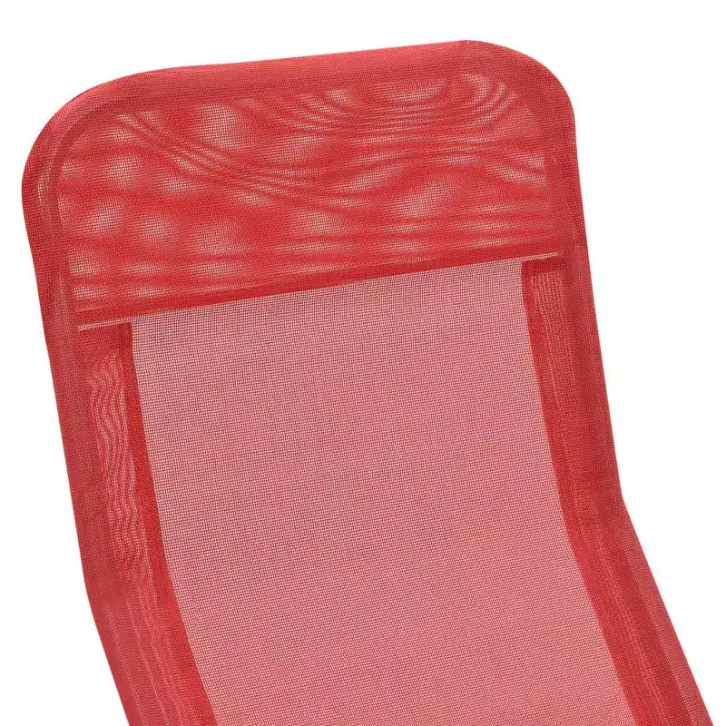 vidaXL Chaise longue (x2) en acier thermolaqué et textilène Standard