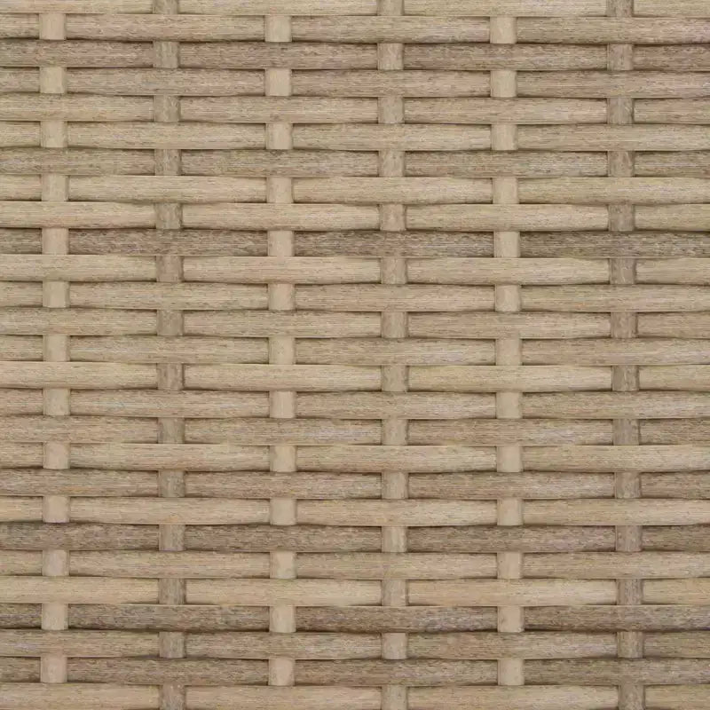 vidaXL Salon de jardin avec coussins 8 pcs Résine tressée beige et gris clair