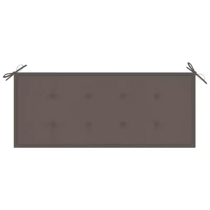 vidaXL Banc de jardin bambou 118 cm pliable rectangulaire