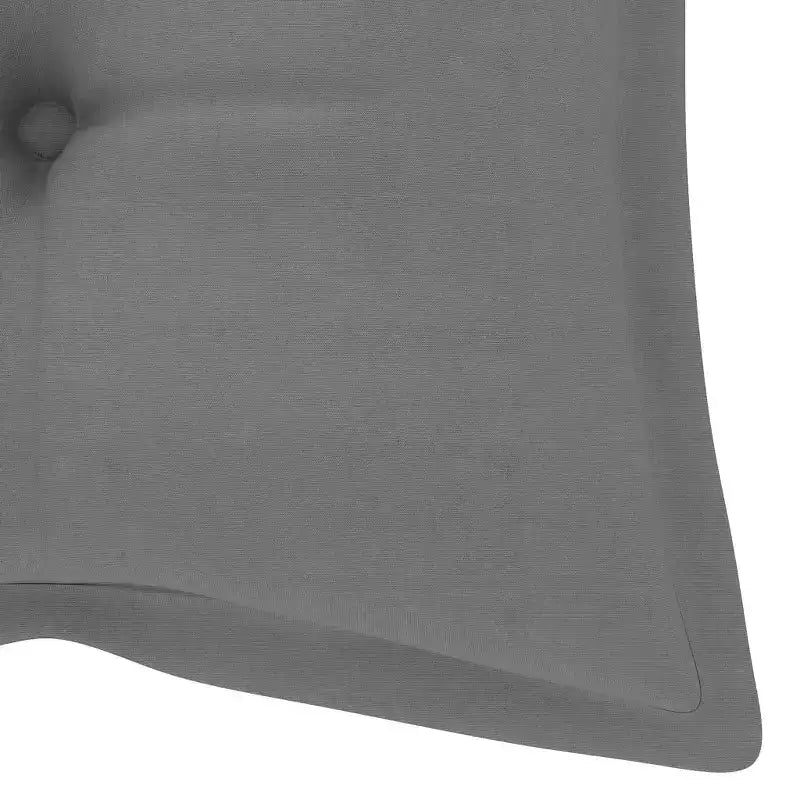 vidaXL Banc de jardin Bambou Cadre en bambou et coussin en polyester 118 cm