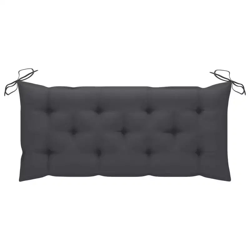 vidaXL Banc de jardin bambou pliable moyen rectangulaire