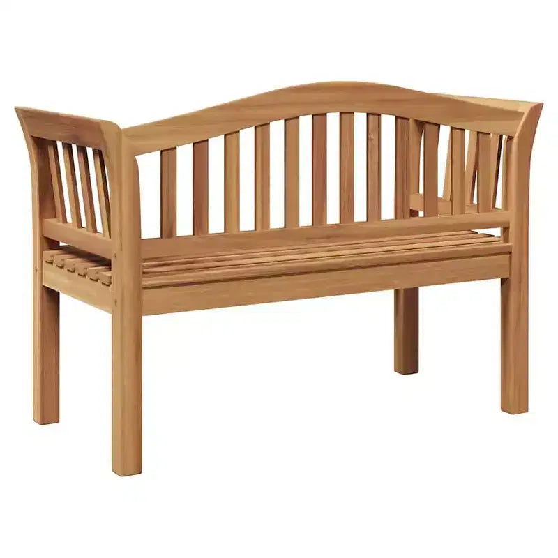 vidaXL Banc marron 120 x 53,5 x 85 cm Bois de teck massif