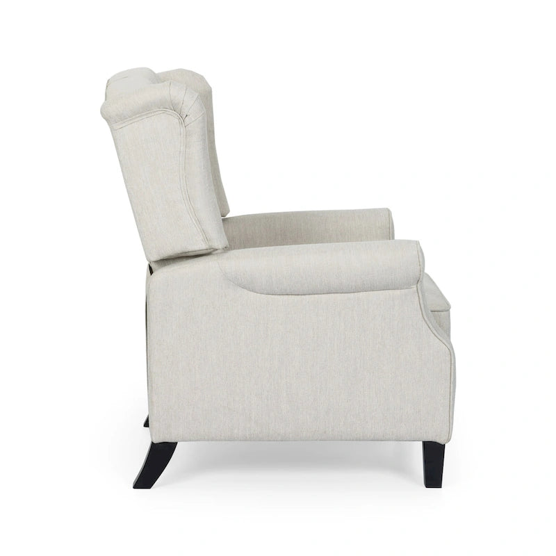 Fauteuil inclinable moderne et confortable avec dossier à oreilles
