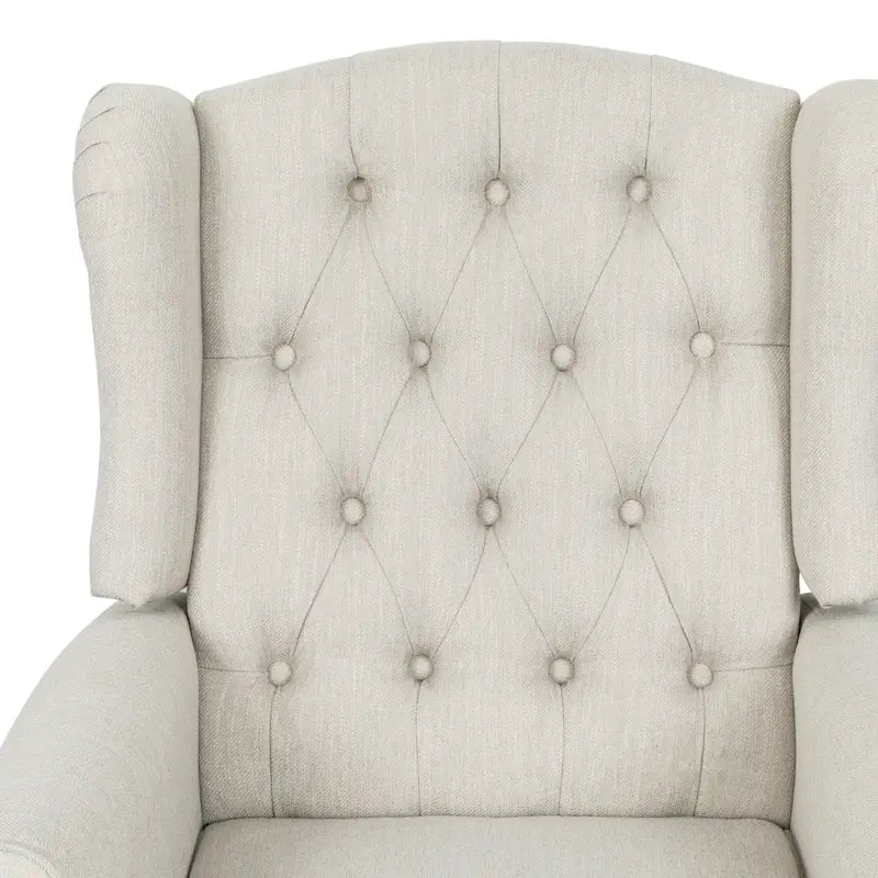 Fauteuil inclinable moderne et confortable avec dossier à oreilles