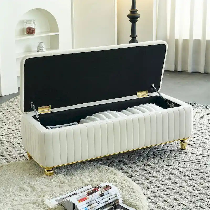 Pouf de rangement 47,24 W