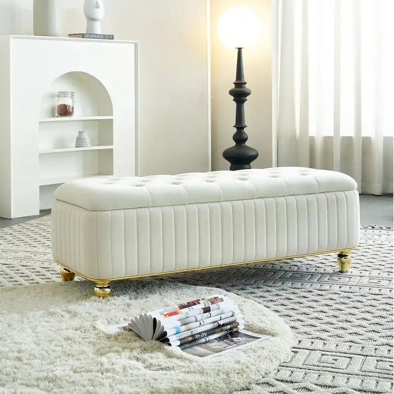 Pouf de rangement 47,24 W