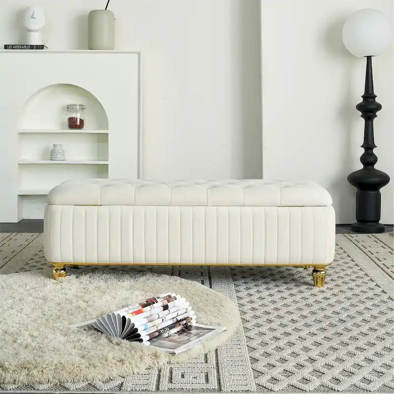 Pouf de rangement 47,24 W