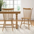 Chaises de salle à manger à dossier haut à barreaux Windsor de Bush Furniture – Lot de 2