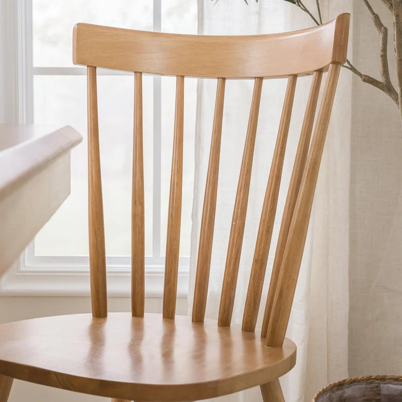 Chaises de salle à manger à dossier haut à barreaux Windsor de Bush Furniture – Lot de 2