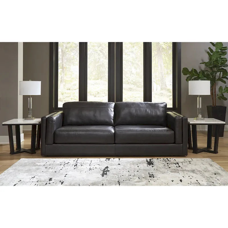 Signature Design by Ashley Amiata Brun Ensemble de 2 meubles rembourrés – 96 L x 41 P x 35 H
