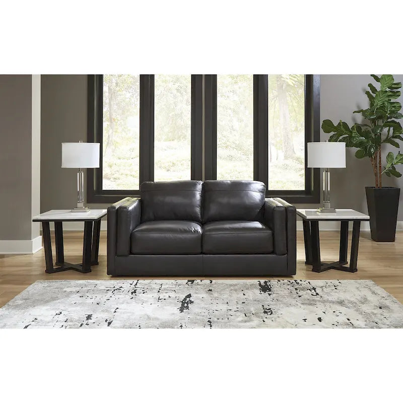 Signature Design by Ashley Amiata Brun Ensemble de 2 meubles rembourrés – 96 L x 41 P x 35 H