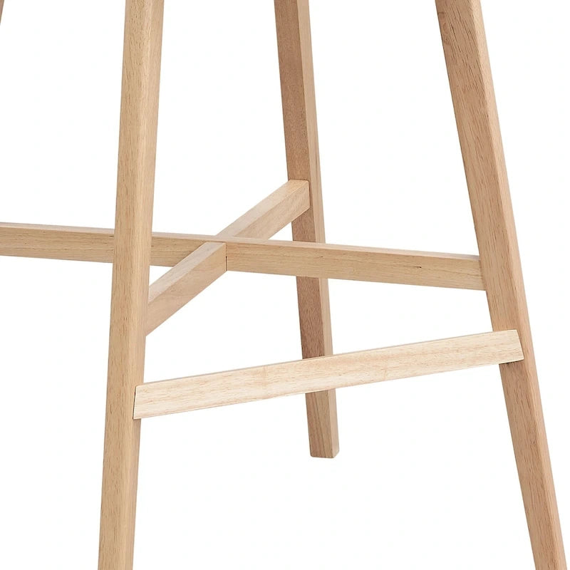 Lot de 2 tabourets de comptoir, tabourets de bar modernes avec dossier, tabourets de bar hauteur comptoir, chaises de comptoir rembourrées pour îlot de cuisine