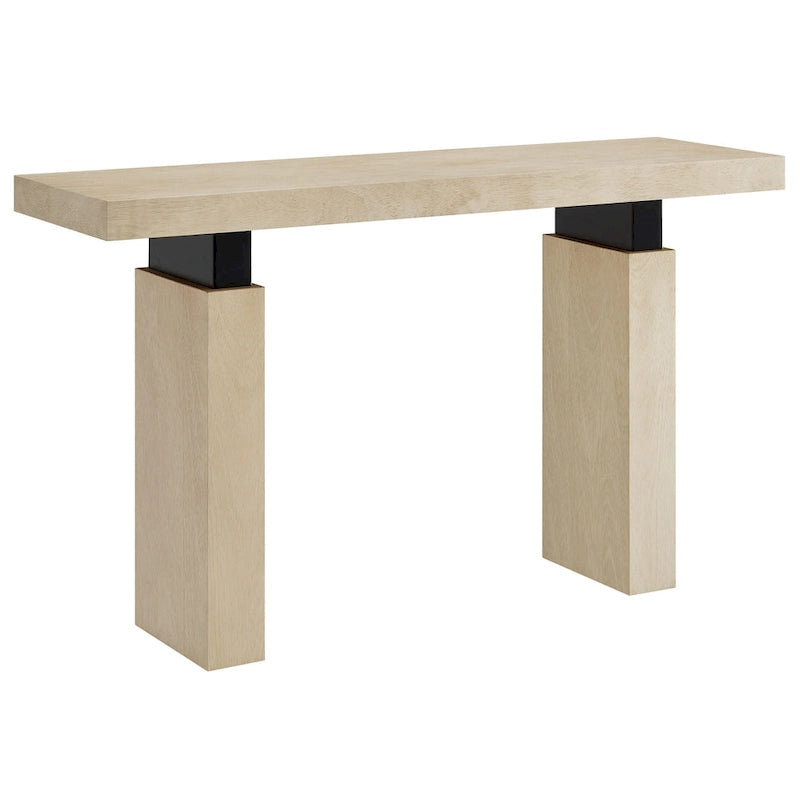 Console rectangulaire en bois Piston 52